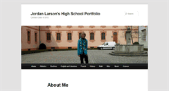 Desktop Screenshot of larsonjordanportfolio.com